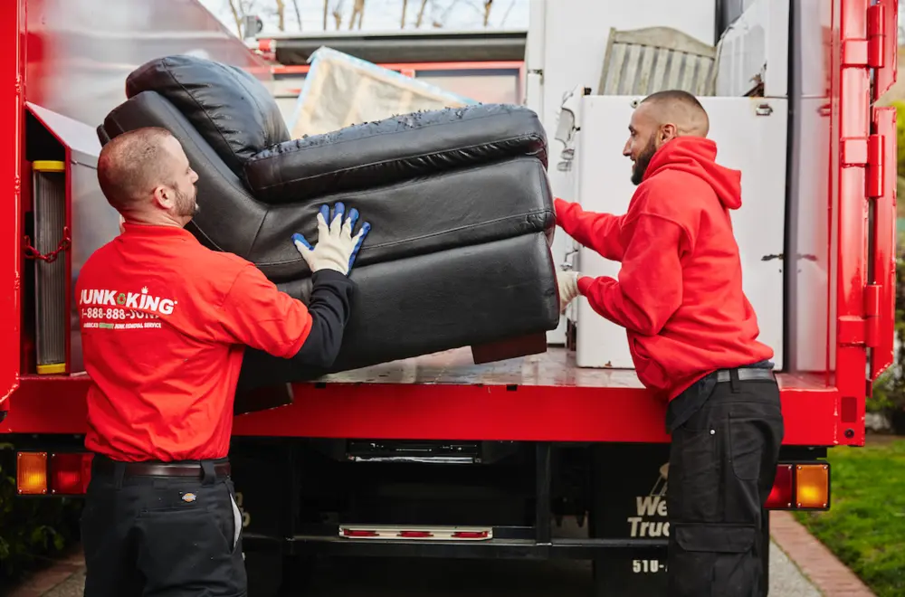 Couch and loveseat removal in Noe Valley by Junk King